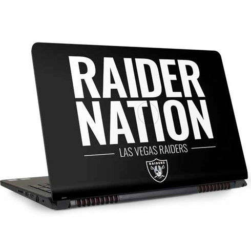 NFL Las Vegas Raiders Team Motto Dell Inspiron Skin